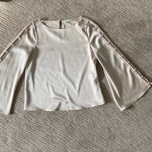 Alice + Olivia silk top